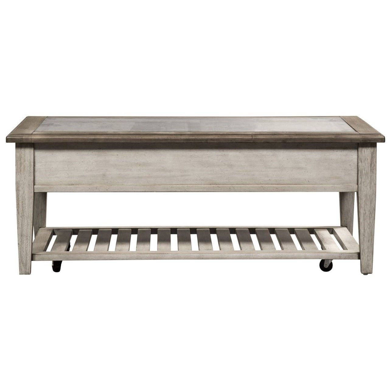 Rectangular Ceiling Tile Cocktail Table