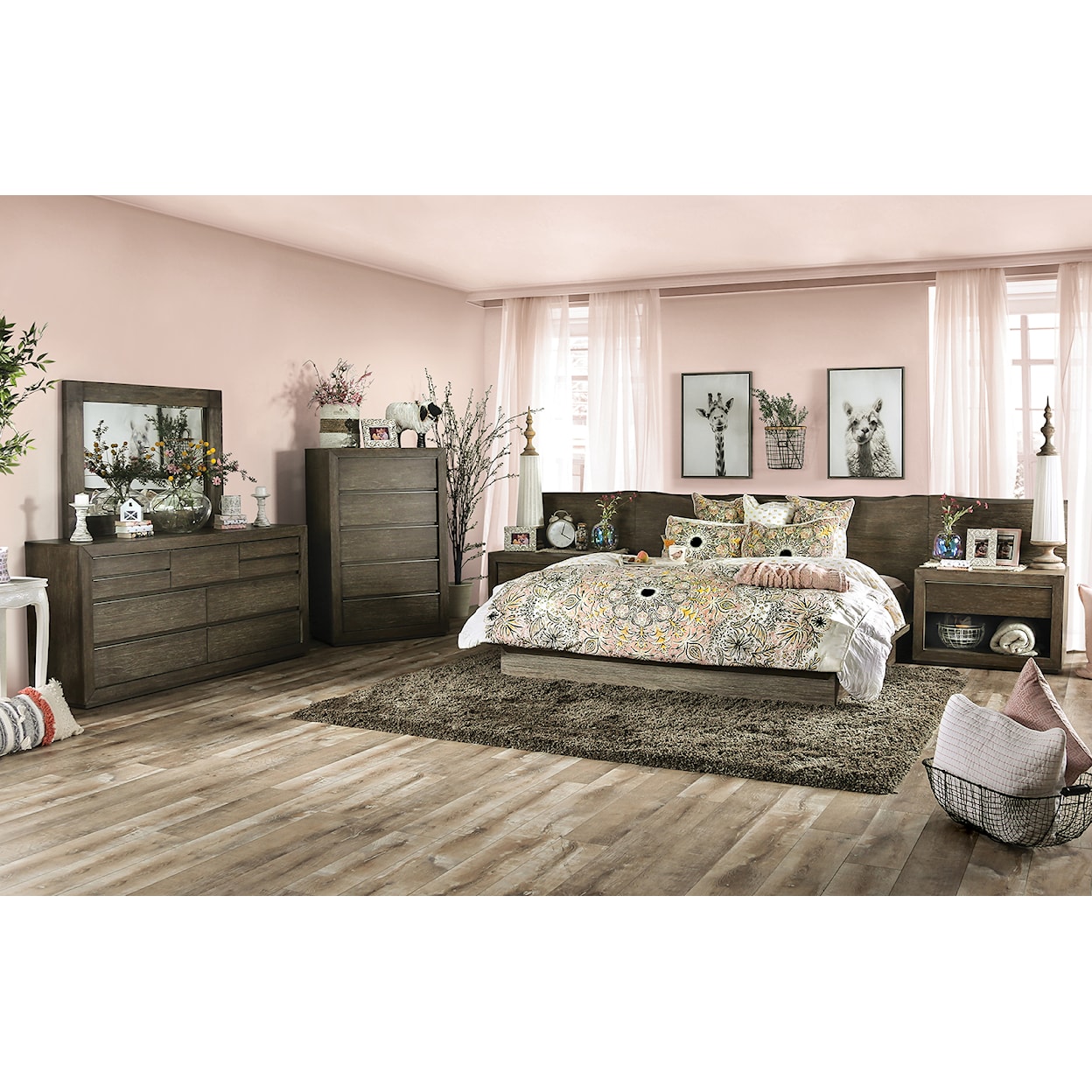 Furniture of America - FOA Bridgewater California King Bed