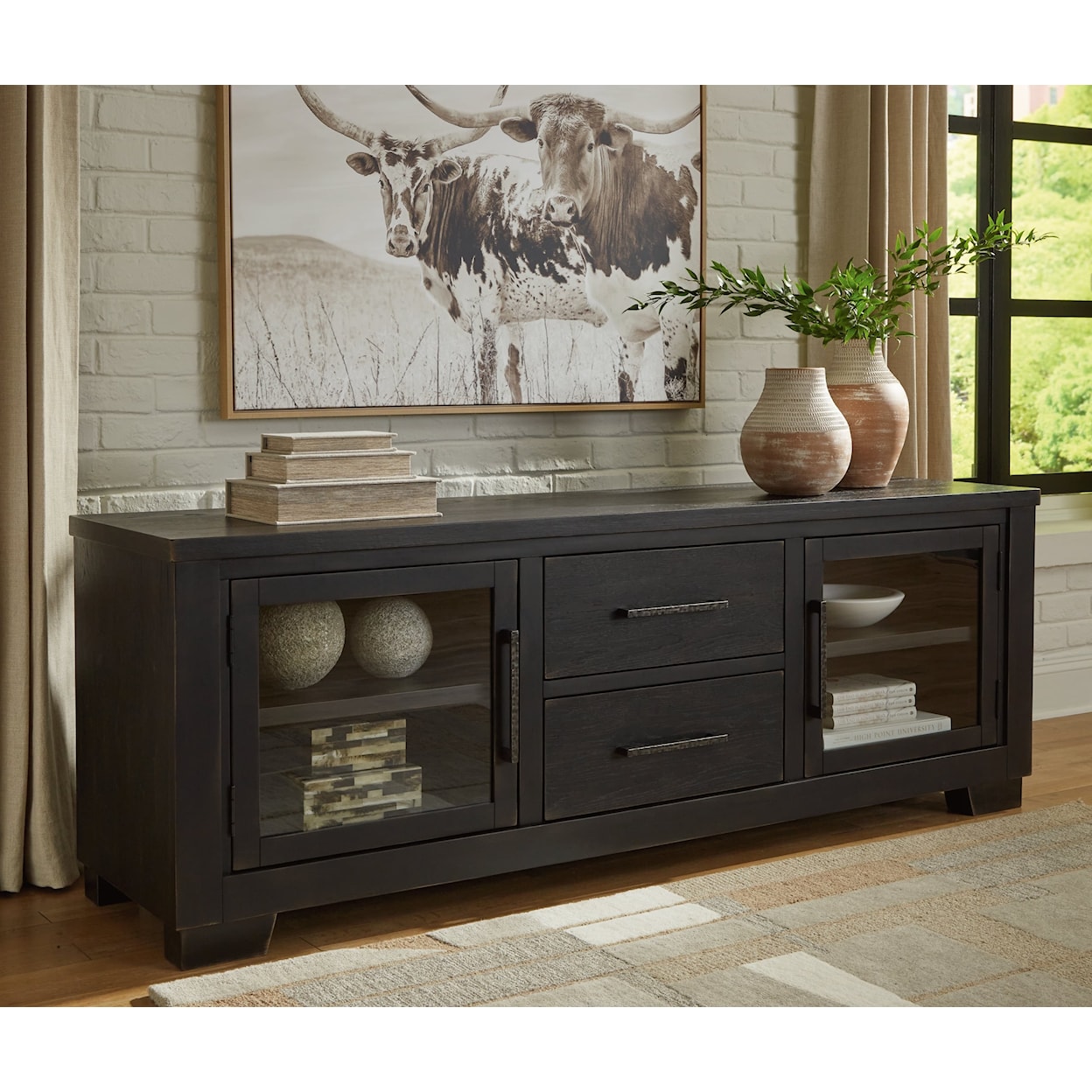 Signature Design by Ashley Furniture Galliden Extra Large TV Stand