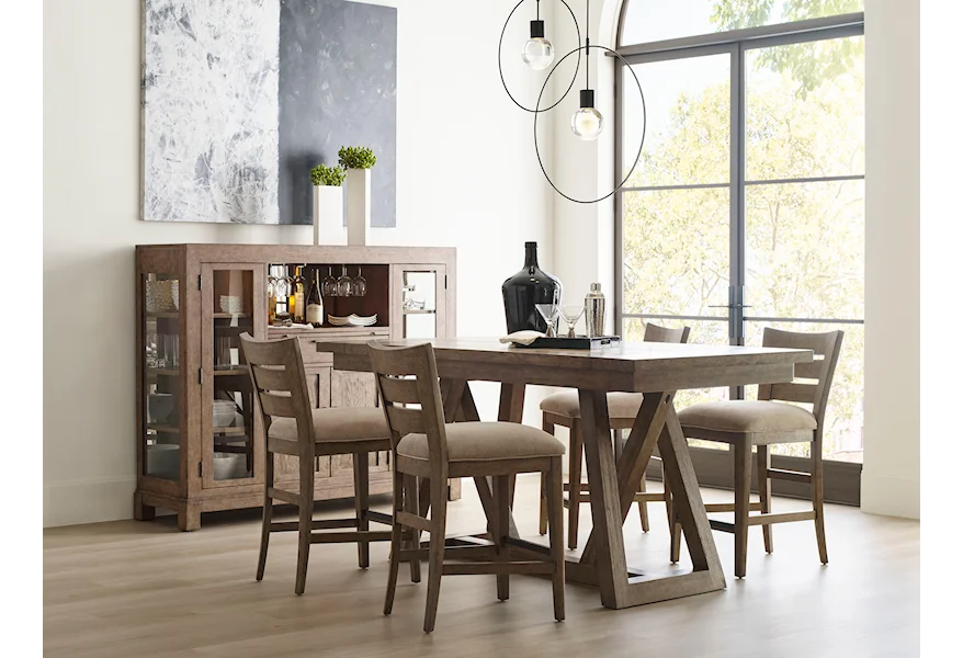 Skyline Dining Room Group by American Drew at Esprit Decor Home Furnishings