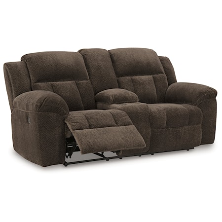 Reclining Loveseat With Console