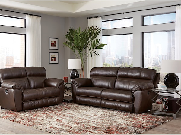 Power Reclining Living Room Group