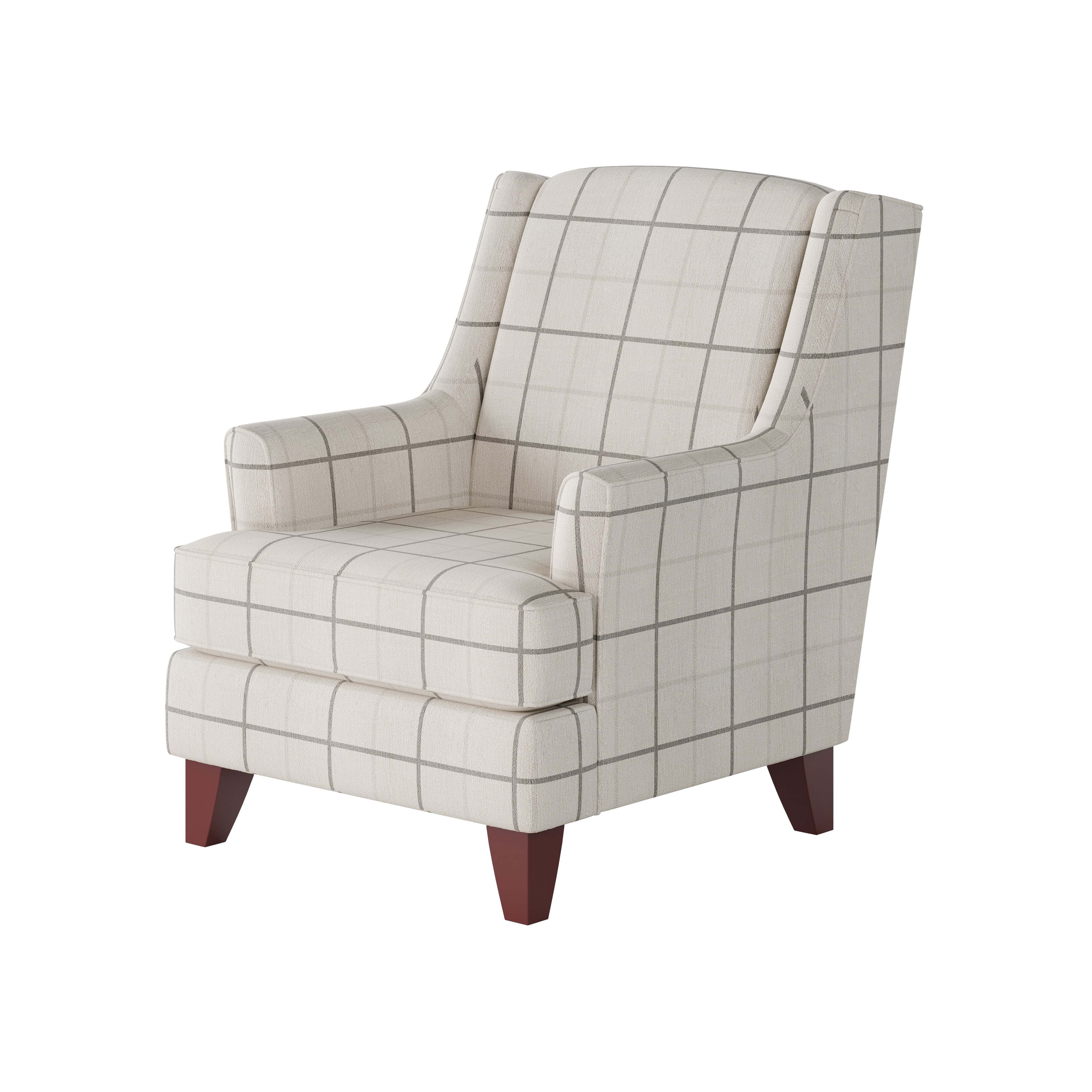 Fusion Furniture Grab A Seat 260C Wing Back Accent Chair Malouf Furniture Co. Uph Wing Chair