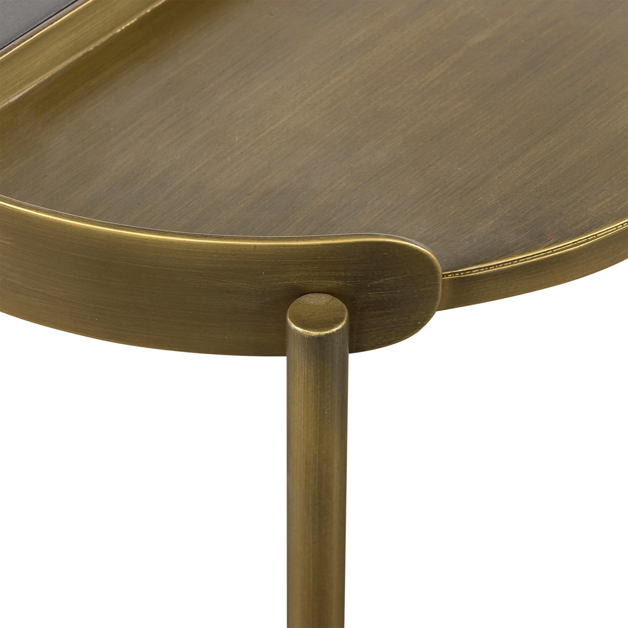 Armen Living Dua- Concrete Coffee Table