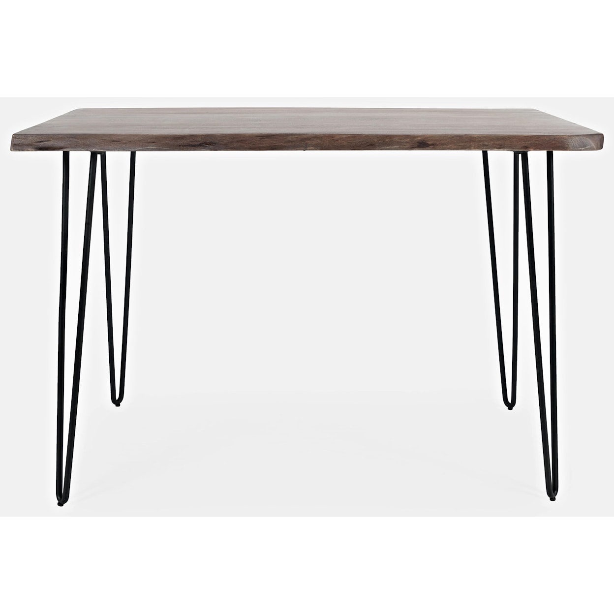 Jofran Nature's Edge Live Edge Counter Height Table 52"