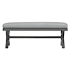 Signature Design by Ashley Elite Park Outdoor Bench with Cushion