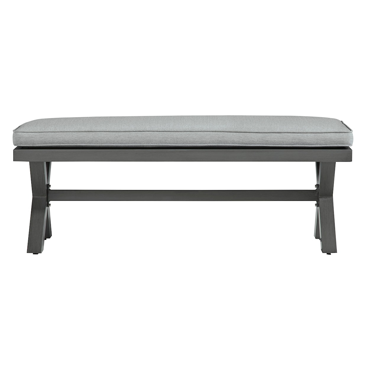 Signature Design by Ashley Elite Park Outdoor Bench with Cushion