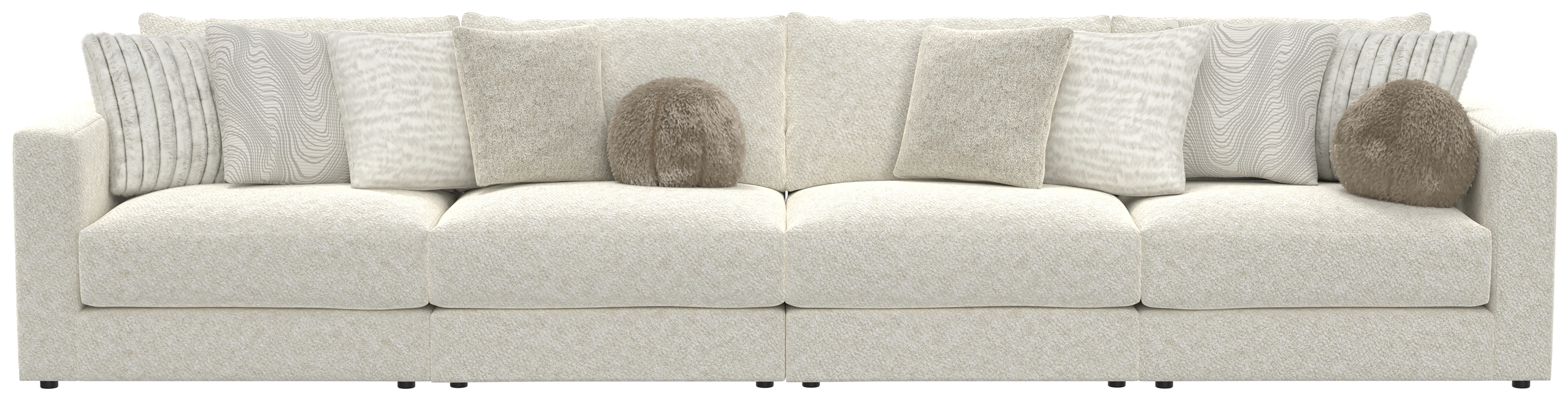 4-Piece Sectional Sofa