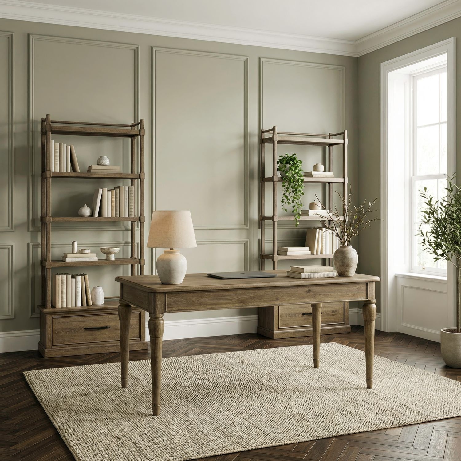 3-pc. Home Office Writing Desk Set