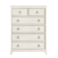 Traditional 6-Drawer Bedroom Chest