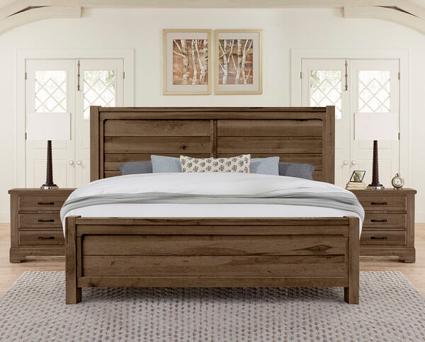 Artisan & Post Cool Rustic Cal King Plank Bed