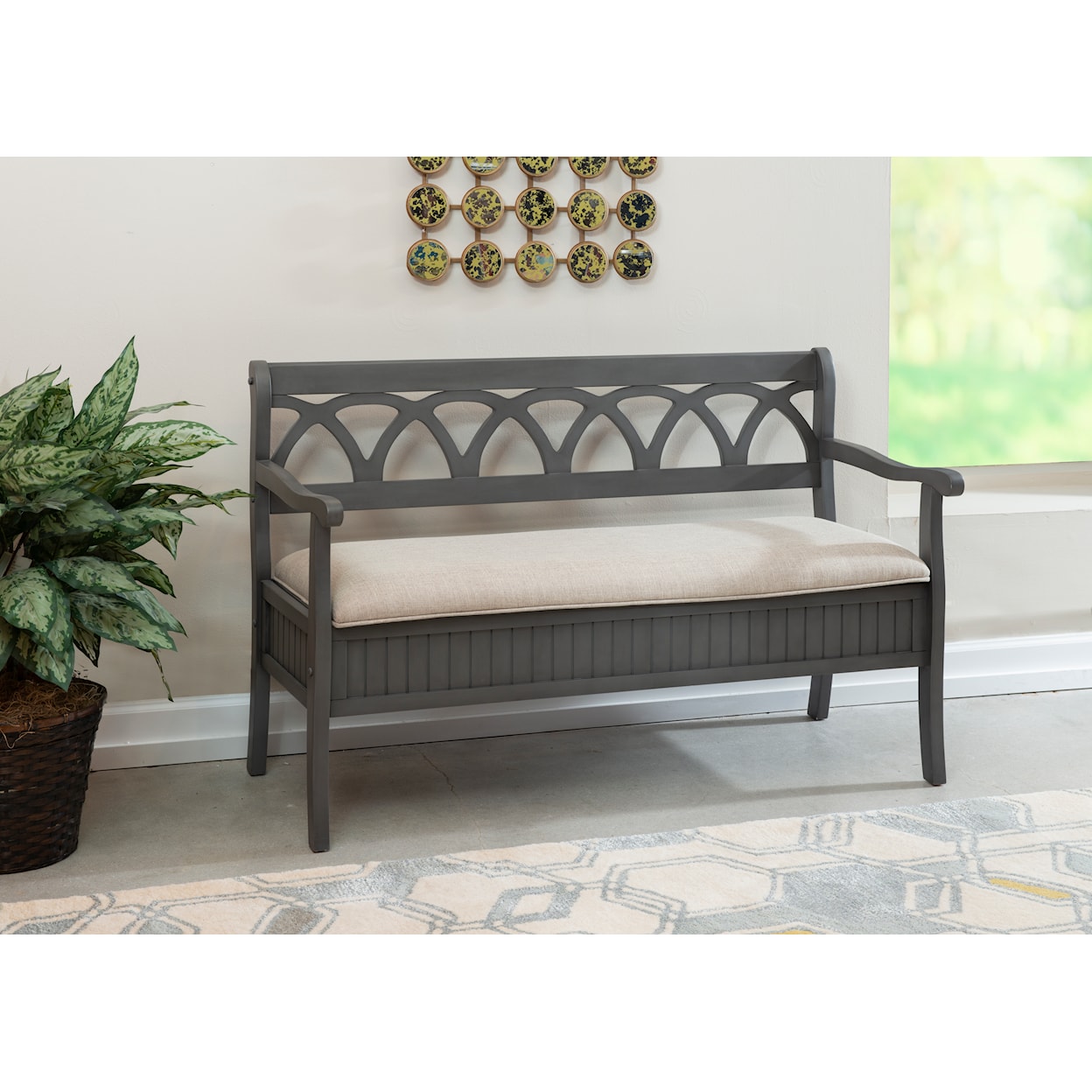 Powell Elliana Storage Bench