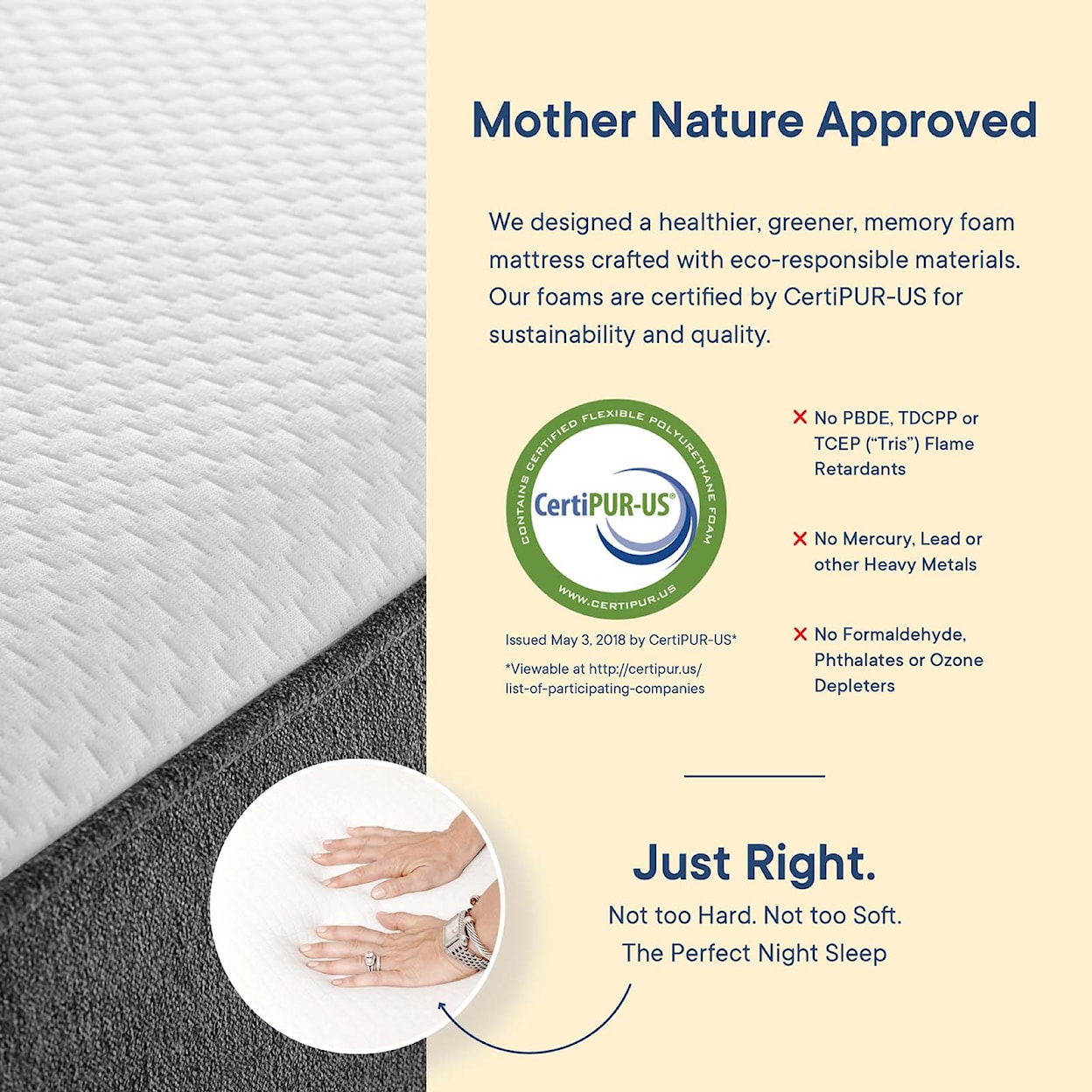 Modway Flexhaven 10" Twin Memory Mattress