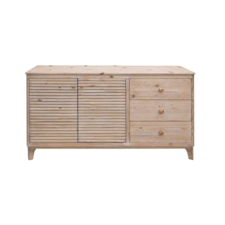 3-Drawer Console