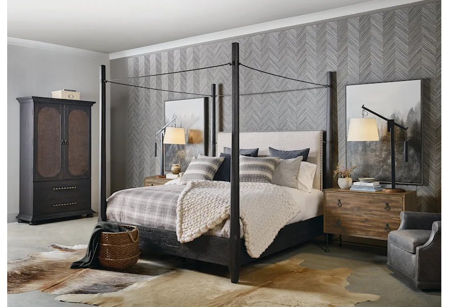 Big Sky King 4-Piece Bedroom Set by Hooker Furniture at Gill Brothers Furniture & Mattress