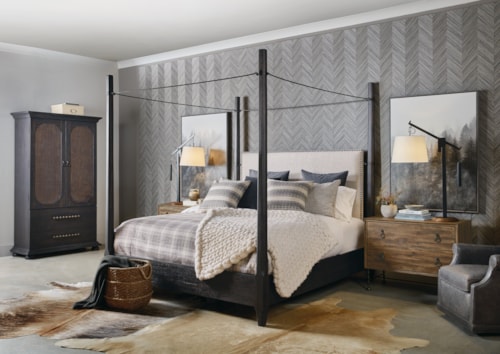 Casual King 4-Piece Bedroom Set