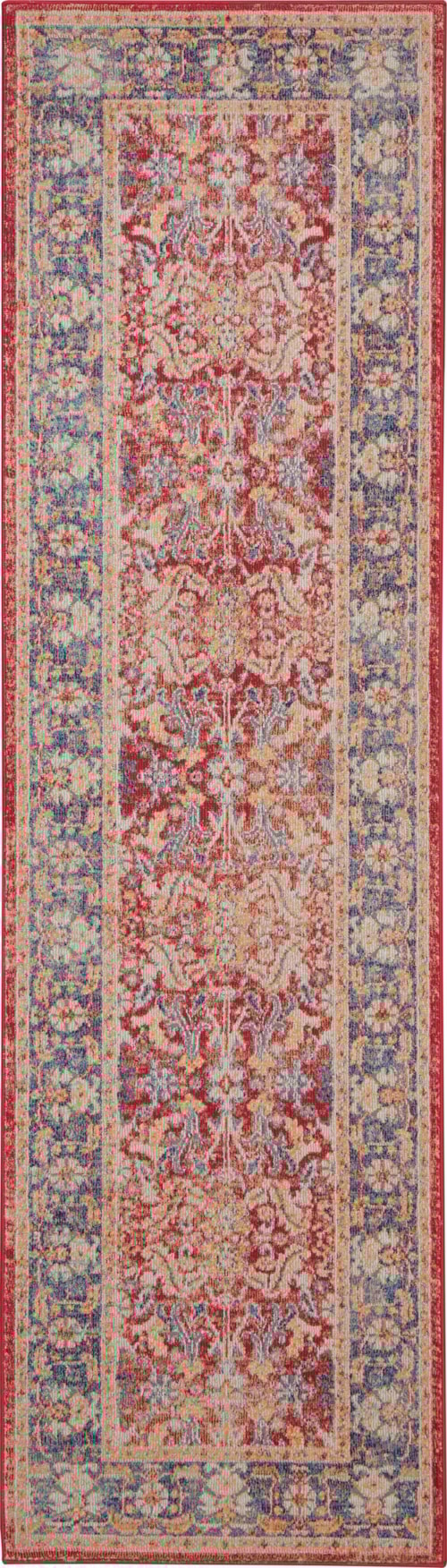 2' x 6' Red Runner Rug
