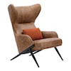 Moe's Home Collection Amos Leather Accent Chair