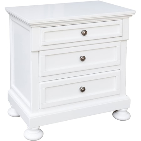 3-Drawer Nightstand