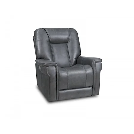 Casual Power Recliner with Cup Holders