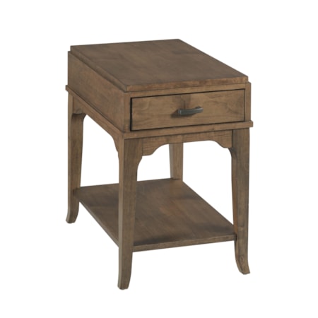 Rectangular 1-Drawer Chairside Table