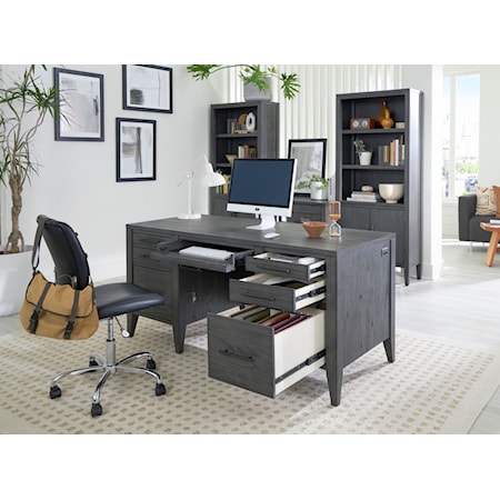 66&quot; Executive Desk