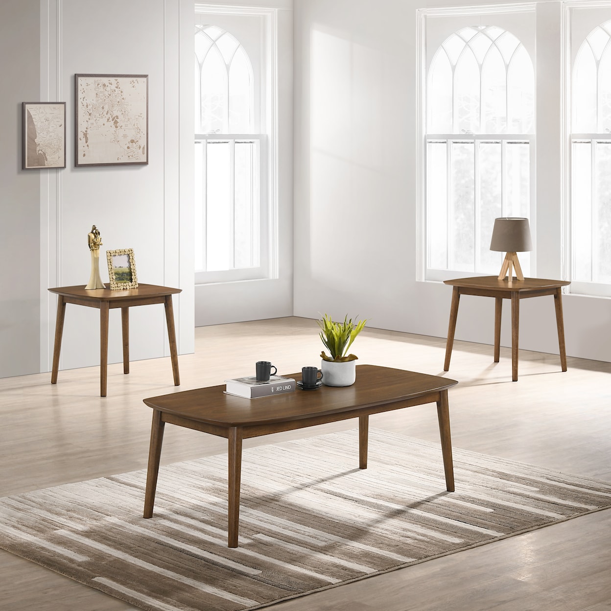 New Classic Felix Coffee Table & 2 End Table Set