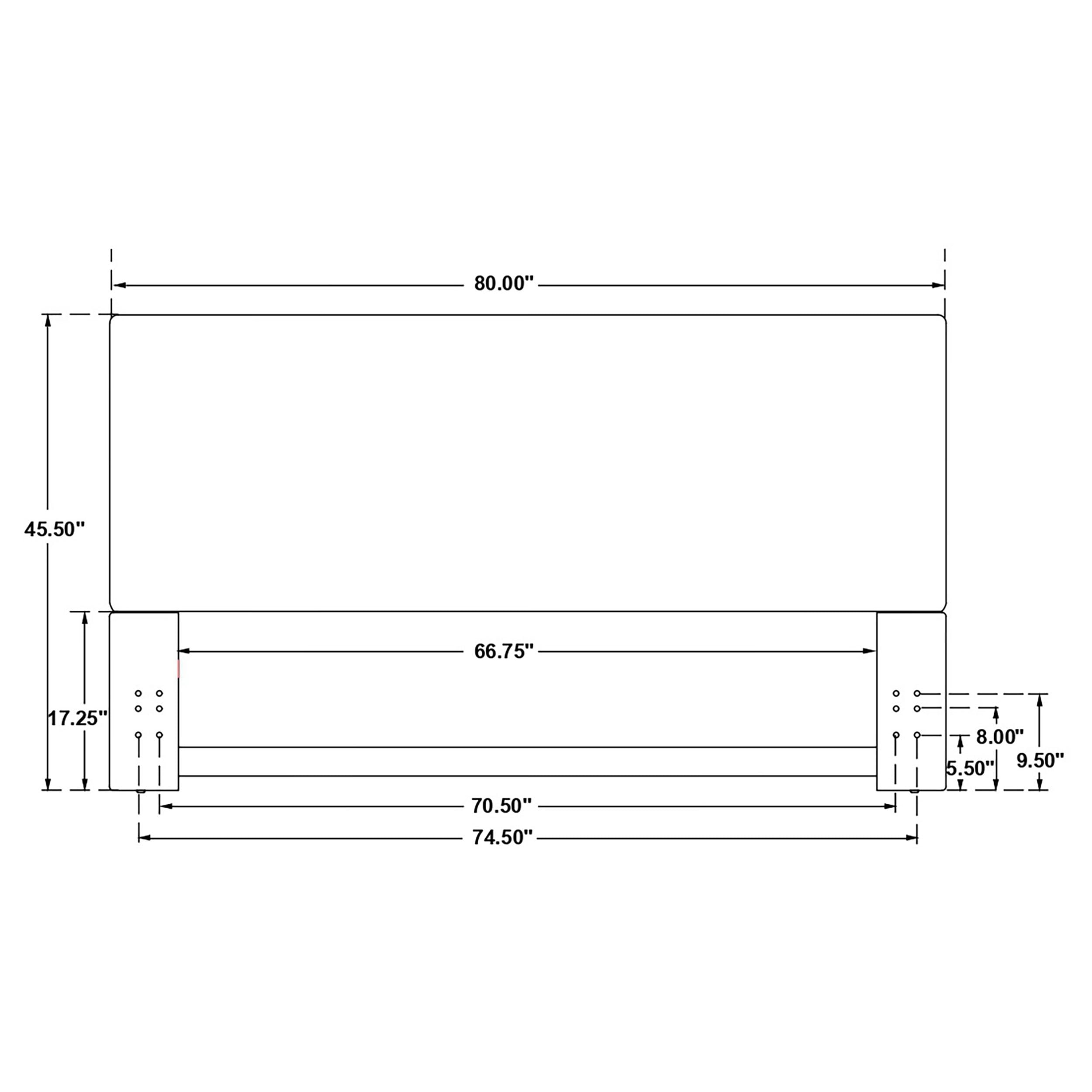 Coaster Kosmo King Panel Headboard