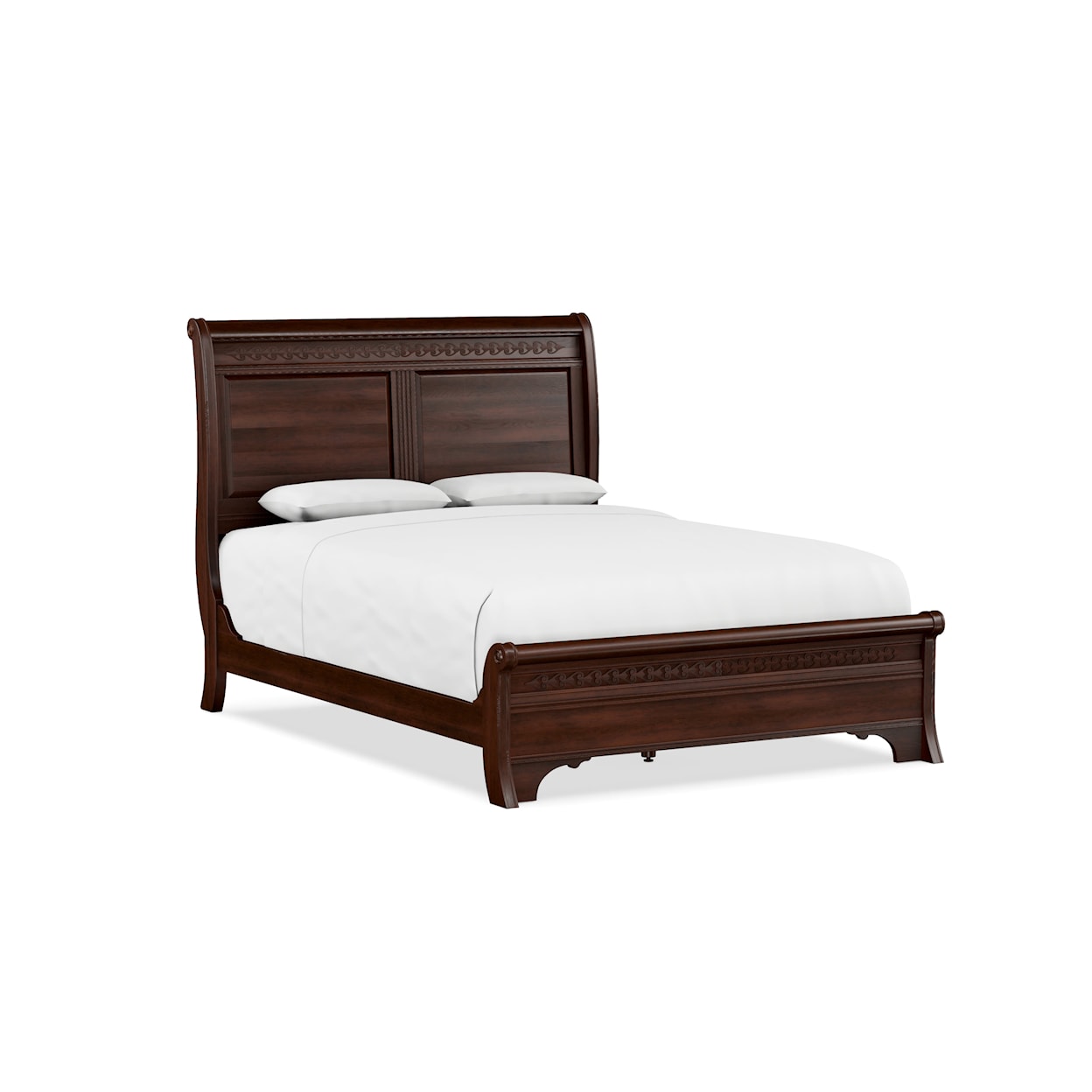 Durham George Washington Architect Queen Master Sleigh Bed