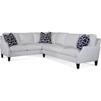 Transitional Two Piece Sectional