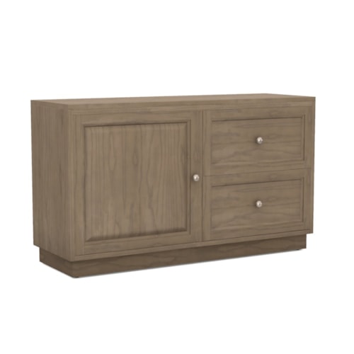 Transitional Customizable TV Console