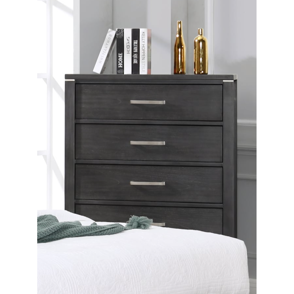 New Classic Odessa Odessa Chest-Charcoal