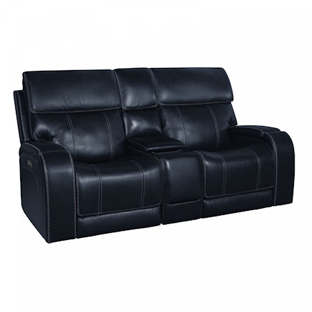 Power Reclining Loveseat with Console