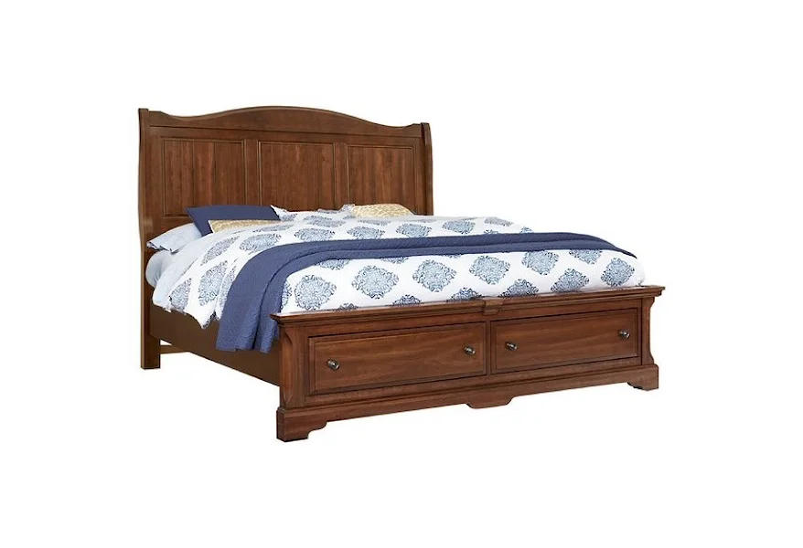 Heritage King Panel Storage Bed by Artisan & Post at Esprit Decor Home Furnishings