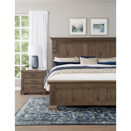 Queen Panel Bed