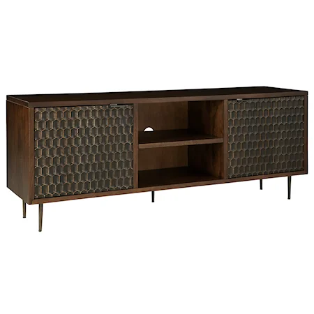 Contemporary 2-Door TV Cabinet