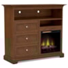 Howard Miller Custom Fireplace Consoles 46"Wide/41"Extra Tall Fireplace TV Console