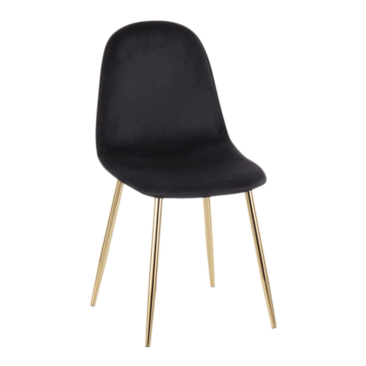 LumiSource Pebble Set of 2 Side Chairs
