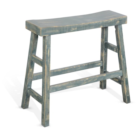 Sea Grass Wooden Bench