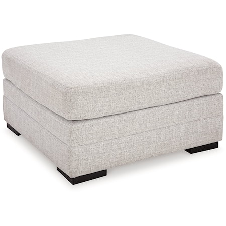 Oversized Accent Ottoman in Performance Fabric
