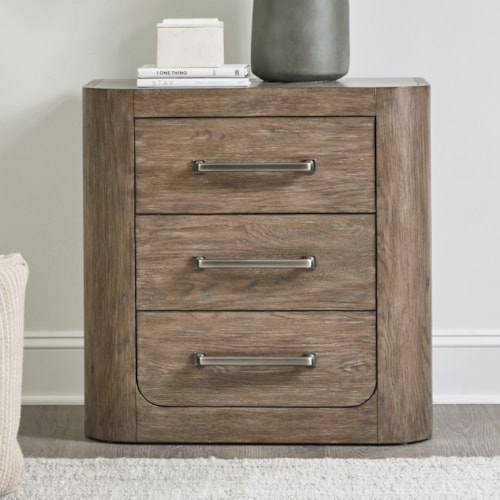Contemporary Set of 2 Nightstands