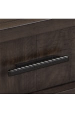 Liberty Furniture Thornwood Hills Transitional Queen Bookcase Bed with Storage Footboard