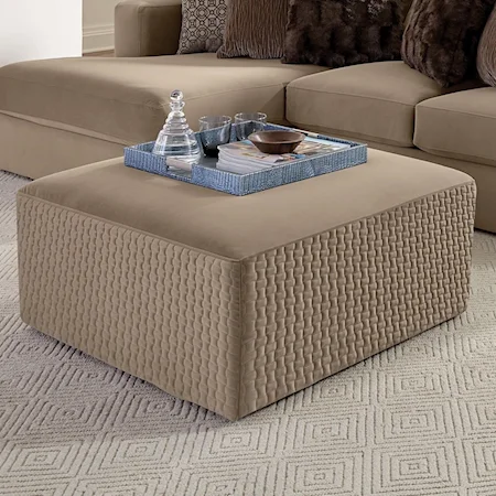 Cocktail Ottoman (35")