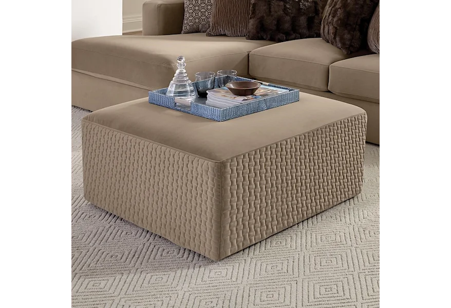 3301 Carlsbad Cocktail Ottoman (35") by Jackson Furniture at Galleria Furniture, Inc.