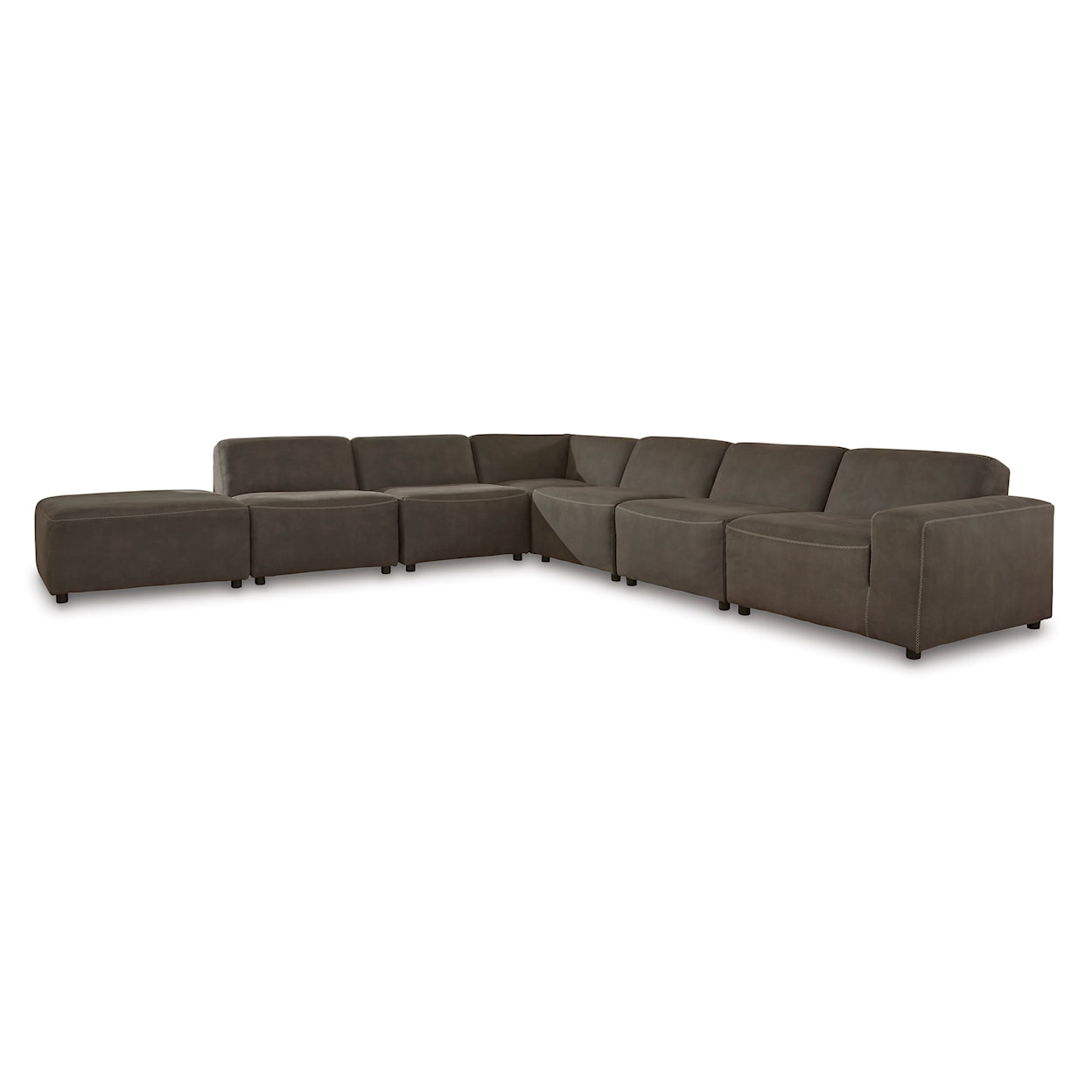 Signature Design by Ashley Allena 7-Piece Sectional