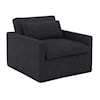 Acme Furniture Frederick Swivel Chair W/Pillow