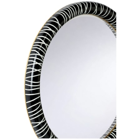 String Along Mirror - Black