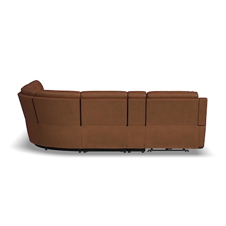 Power Headrest &amp; Lumbar Reclining Sectional