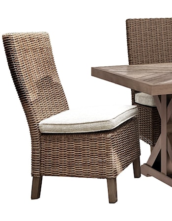 Outdoor Dining Table with 6 Chairs