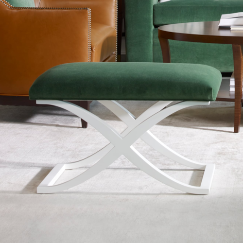 Metro Transitional Luxe Upholstered Bench